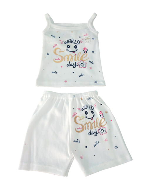 Ensemble Débardeur Print Smile et Short