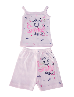 Ensemble Débardeur Print Smile et Short